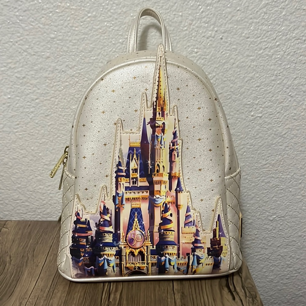 Disney World 50th Anniversary Loungefly Backpack